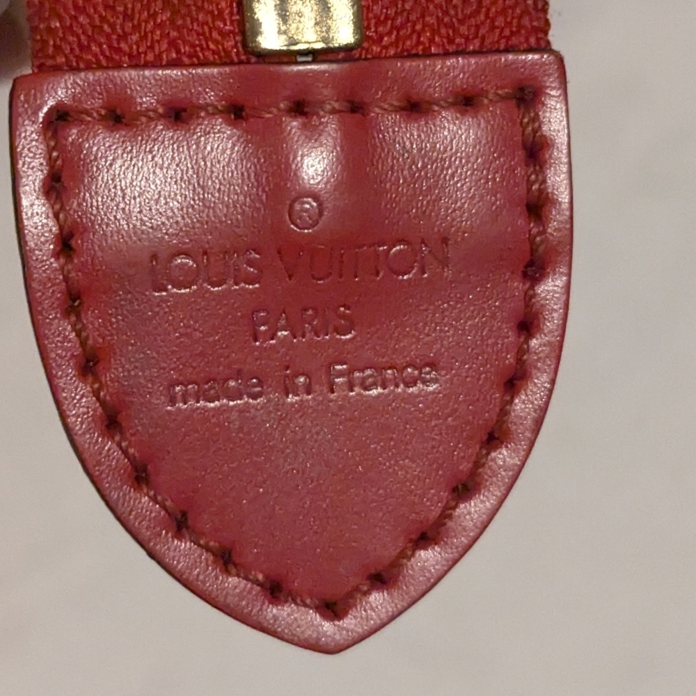 Authentic Louis Vuitton Red Epi Riviera Bag - Picture 14 of 15
